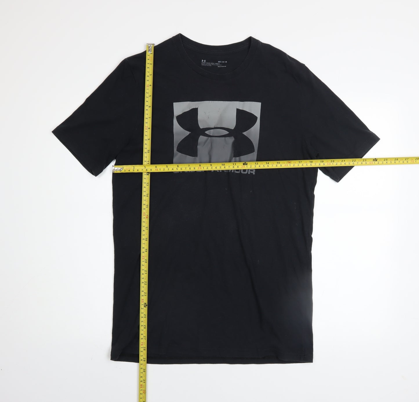 Under Armour Men's Black Medium HeatGear Loose Fit Graphic T-Shirt