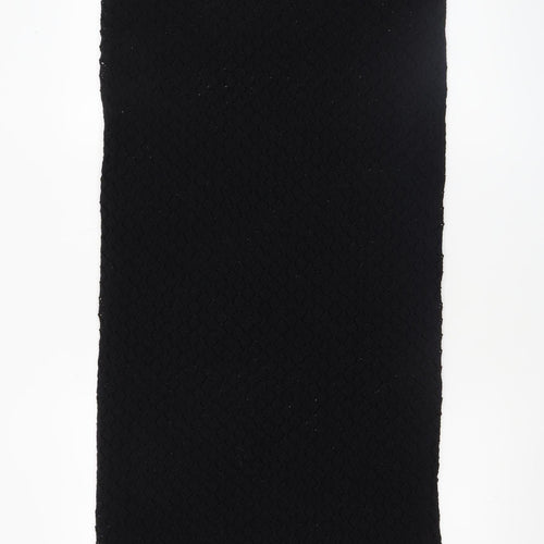 Primark Women’s Black Knit Slip Dress Size 10-12 V-Neck