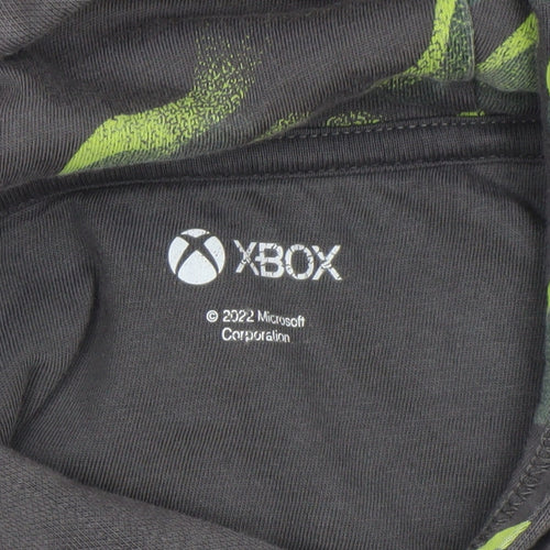 Xbox Boys Grey Hoodie 11-12 Years Pullover Graphic Print Cotton Blend