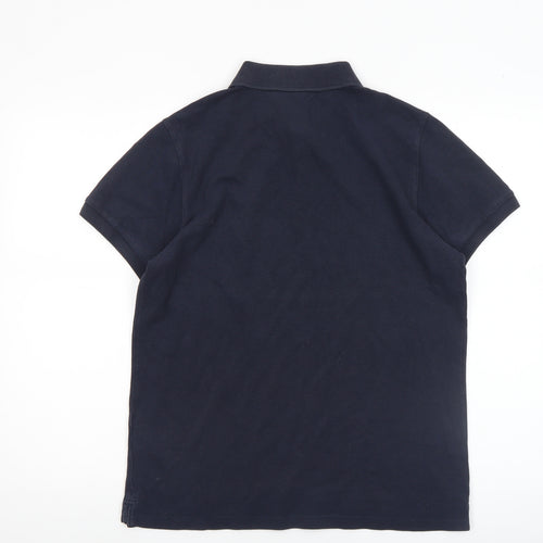 Ben Sherman Men's Blue Cotton Polo Shirt Size M Regular Fit
