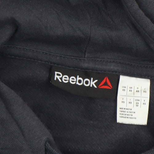 Reebok Men's Black CrossFit Pullover Hoodie XS Gym Fleece