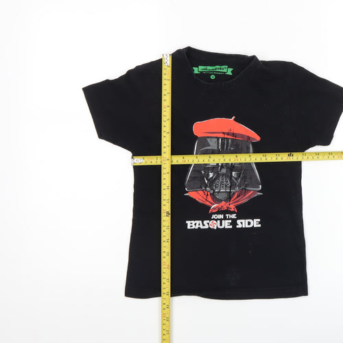 Avomarks Boys Black Star Wars Darth Vader Funny Graphic T-Shirt 8 Years