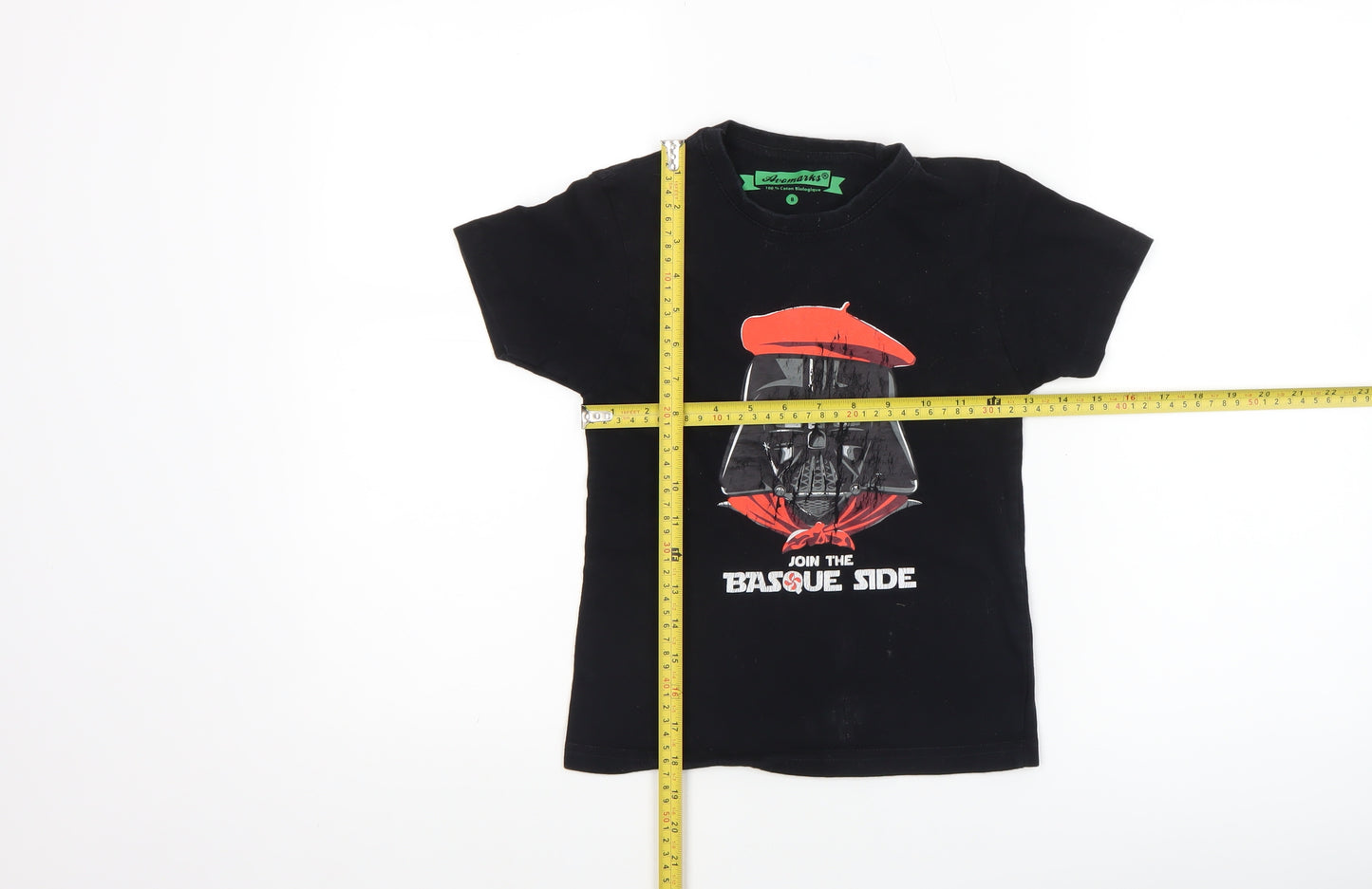 Avomarks Boys Black Star Wars Darth Vader Funny Graphic T-Shirt 8 Years
