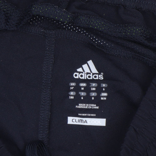 Adidas Men's Navy ClimaCool Jogger Trousers 34in with Pockets