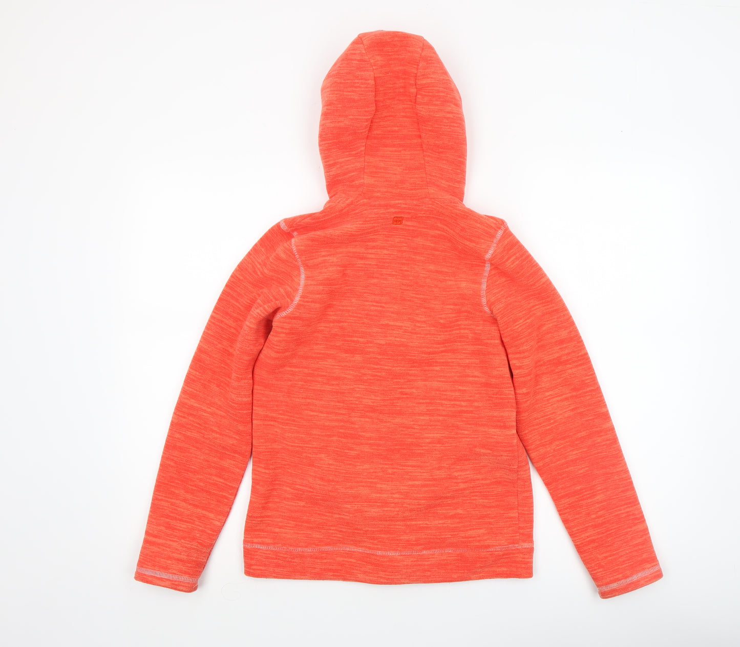 Mountain Warehouse Girls Orange Full Zip Fleece Hoodie 11-12 Years