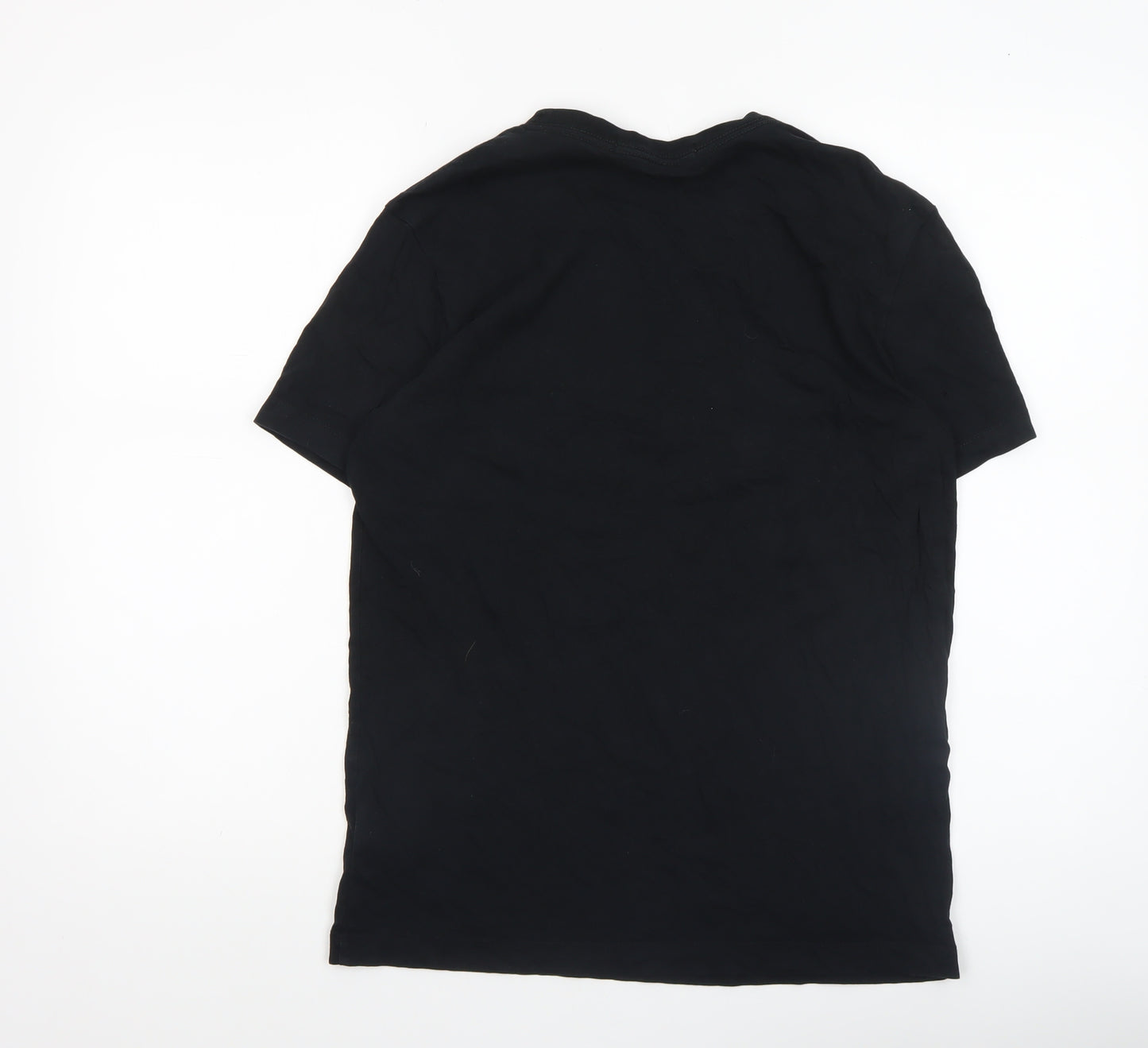 Calvin Klein Jeans Men’s Black Cotton Crew Neck T-Shirt M