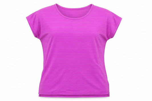 Dunnes Stores Womens Purple Short Sleeve Activewear Top Size 8