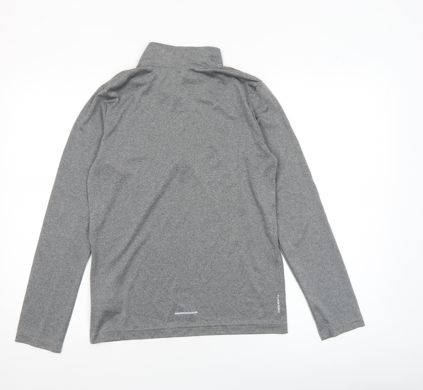 The North Face Boys Grey L 1/4 Zip Pullover Active Top