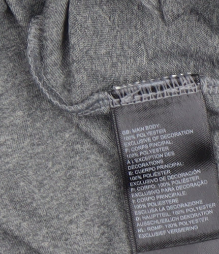 The North Face Boys Grey L 1/4 Zip Pullover Active Top