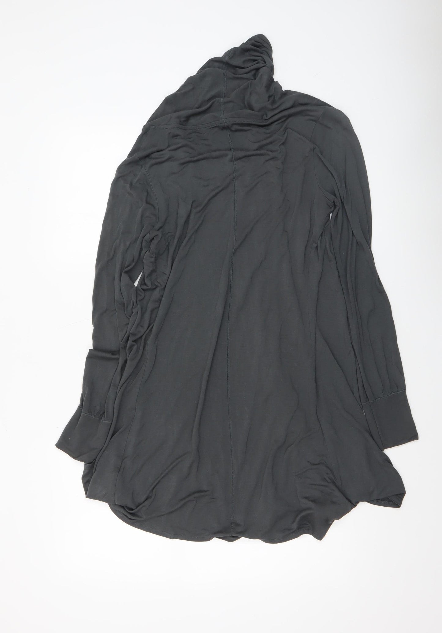 Principles Women’s Grey Viscose Long Sleeve Open Coatigan Size 12