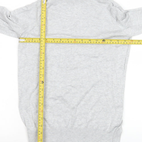 Dunnes Stores Women’s Grey Roll Neck Knit Jumper Medium