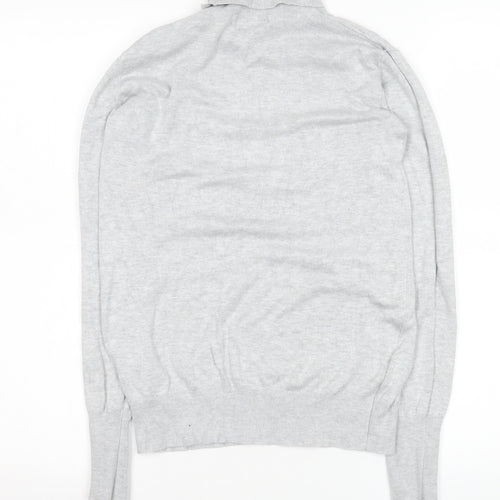 Dunnes Stores Women’s Grey Roll Neck Knit Jumper Medium