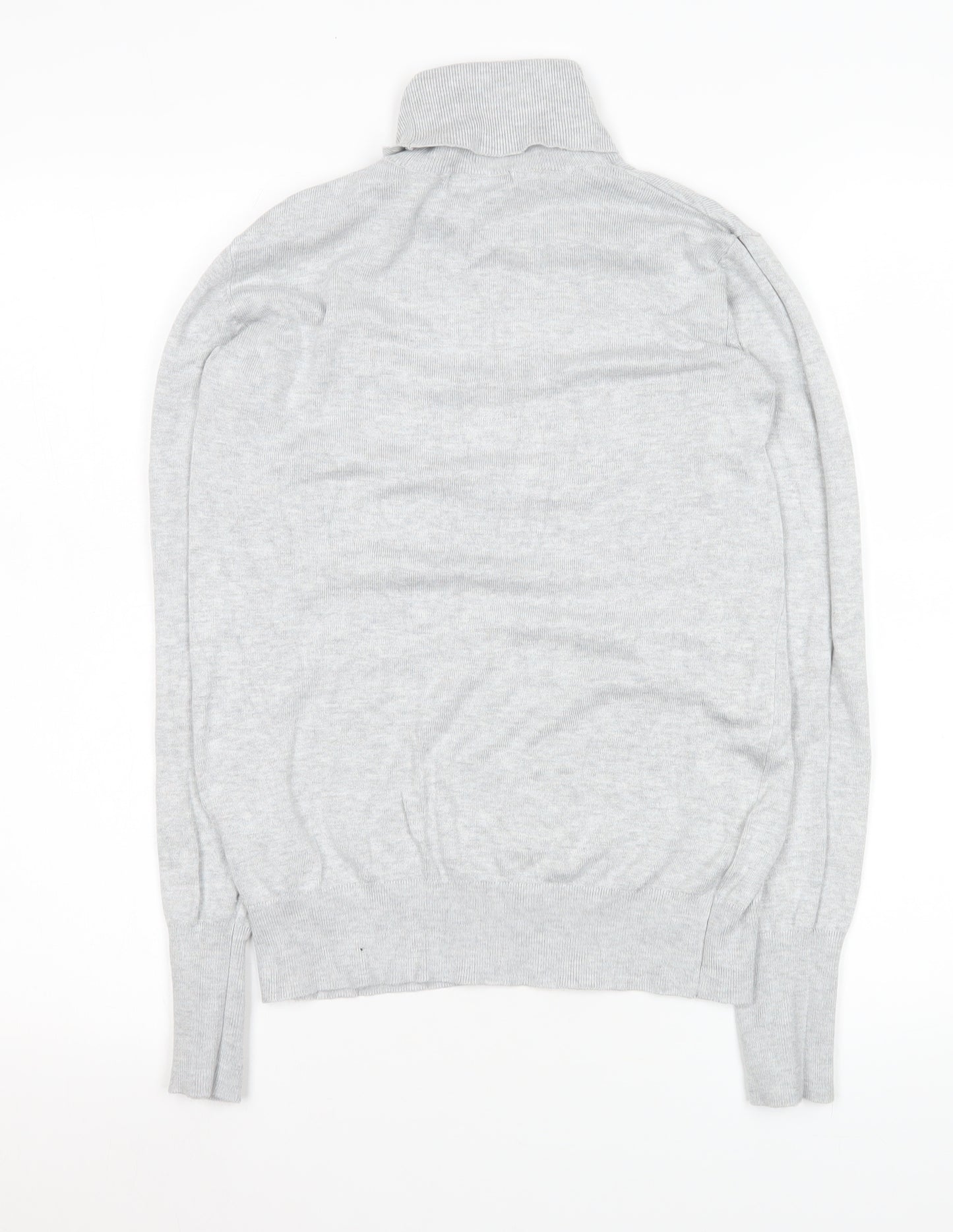 Dunnes Stores Women’s Grey Roll Neck Knit Jumper Medium