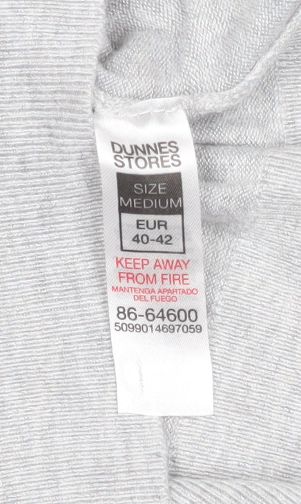 Dunnes Stores Women’s Grey Roll Neck Knit Jumper Medium