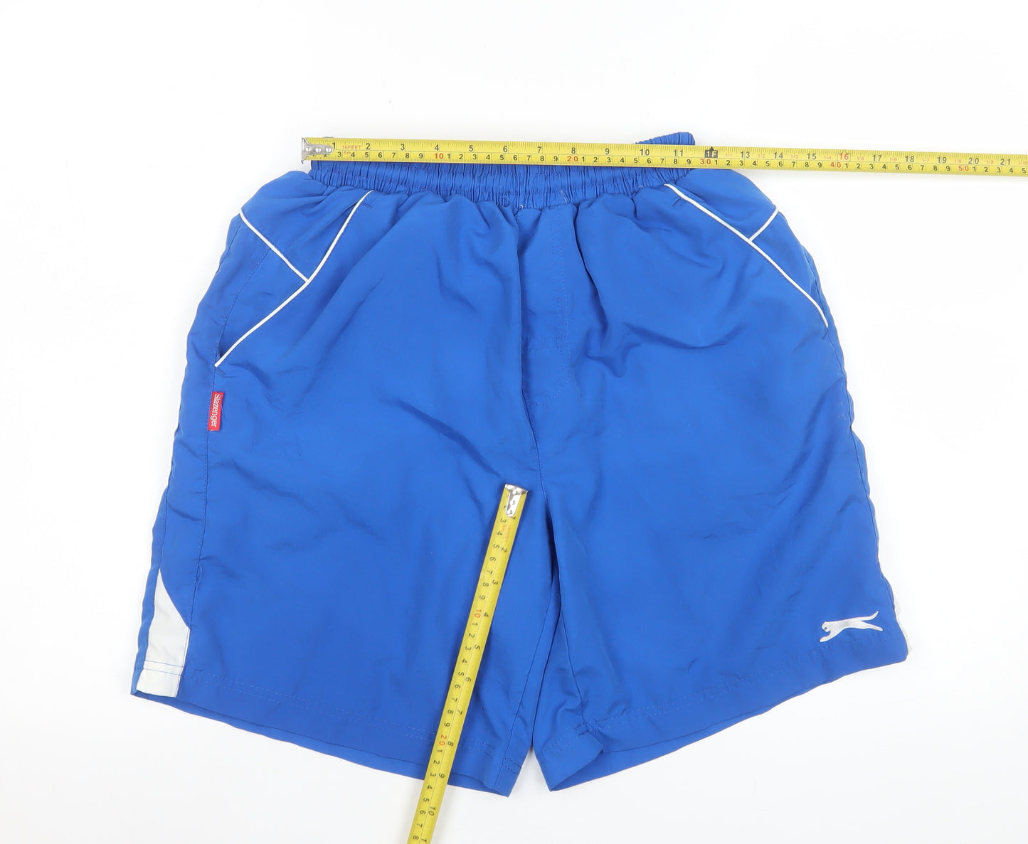 Slazenger Men's Blue Athletic Shorts S Quick Dry Sportswear