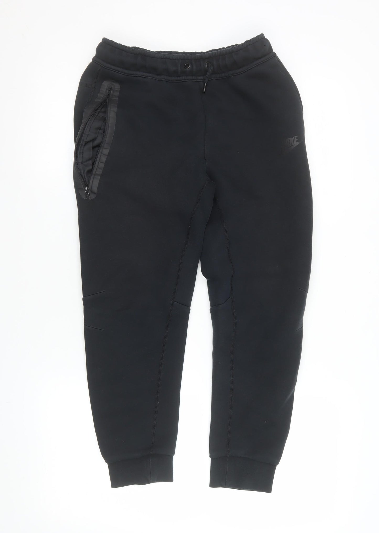 Nike Teens Black Jogger Activewear Trousers L Regular Fit