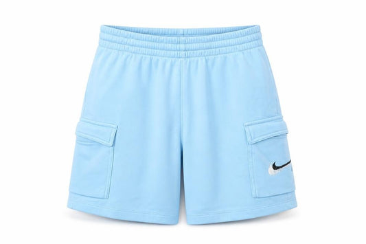 Nike Blue Cotton Cargo Shorts Teens L Stylish Sportswear
