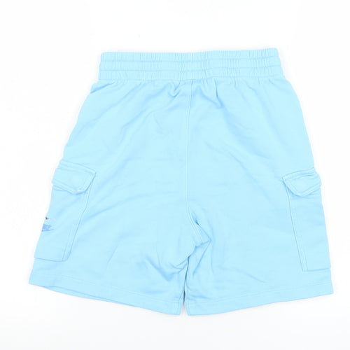 Nike Blue Cotton Cargo Shorts Teens L Stylish Sportswear