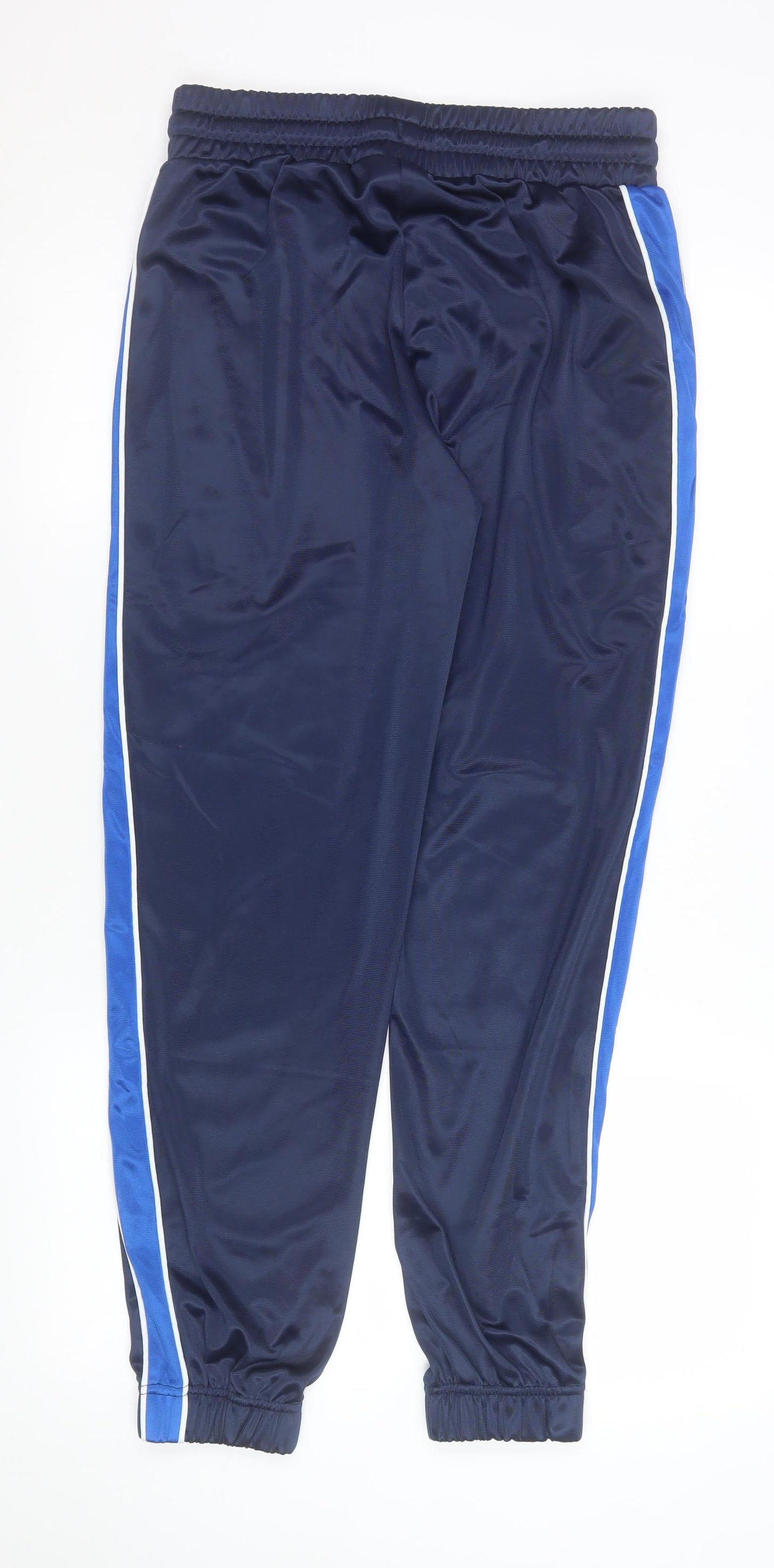 Slazenger Men's Blue Track Pants S Tapered Fit Activewear Trousers