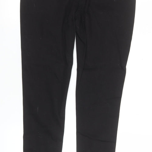 Parisian Women Black Distressed Skinny Jeans Size 12