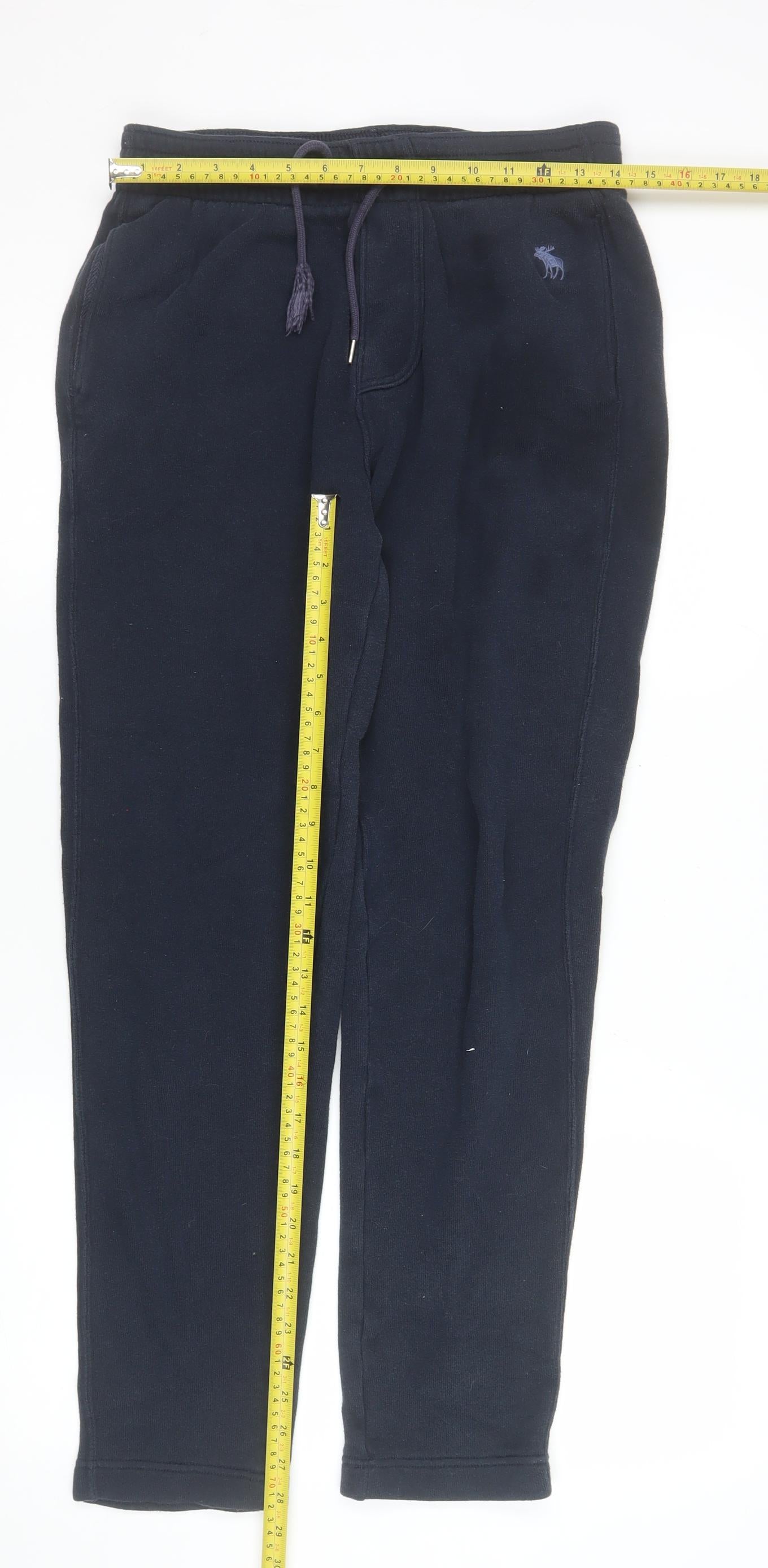 Abercrombie & Fitch Men's Blue XS Soft Fleece Sweatpants
