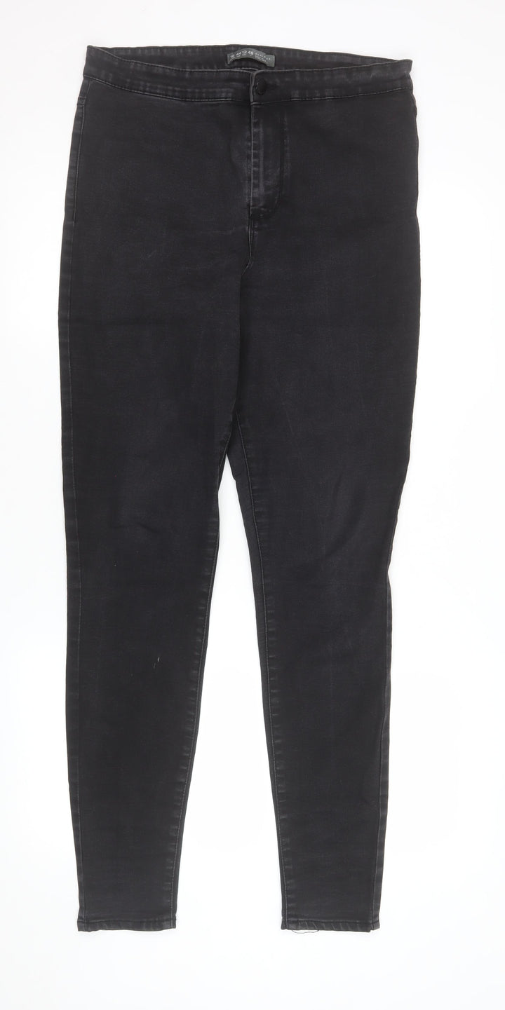Denim Co. Women’s Black Skinny Jeans Size 16 Slim Fit 34in Leg