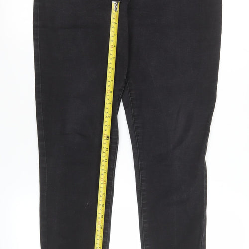 Denim Co. Women’s Black Skinny Jeans Size 16 Slim Fit 34in Leg