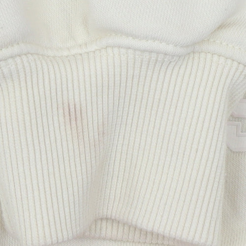 Dunnes Stores Womens Beige Cotton Blend Pullover Sweatshirt S