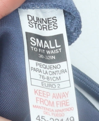 Dunnes Stores Boys Blue Sweat Shorts S Regular Fit Drawstring Pockets