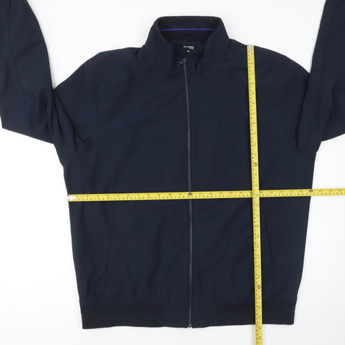 Dunnes Stores Men's Blue XL Basic Jacket Full Zip Classic Style