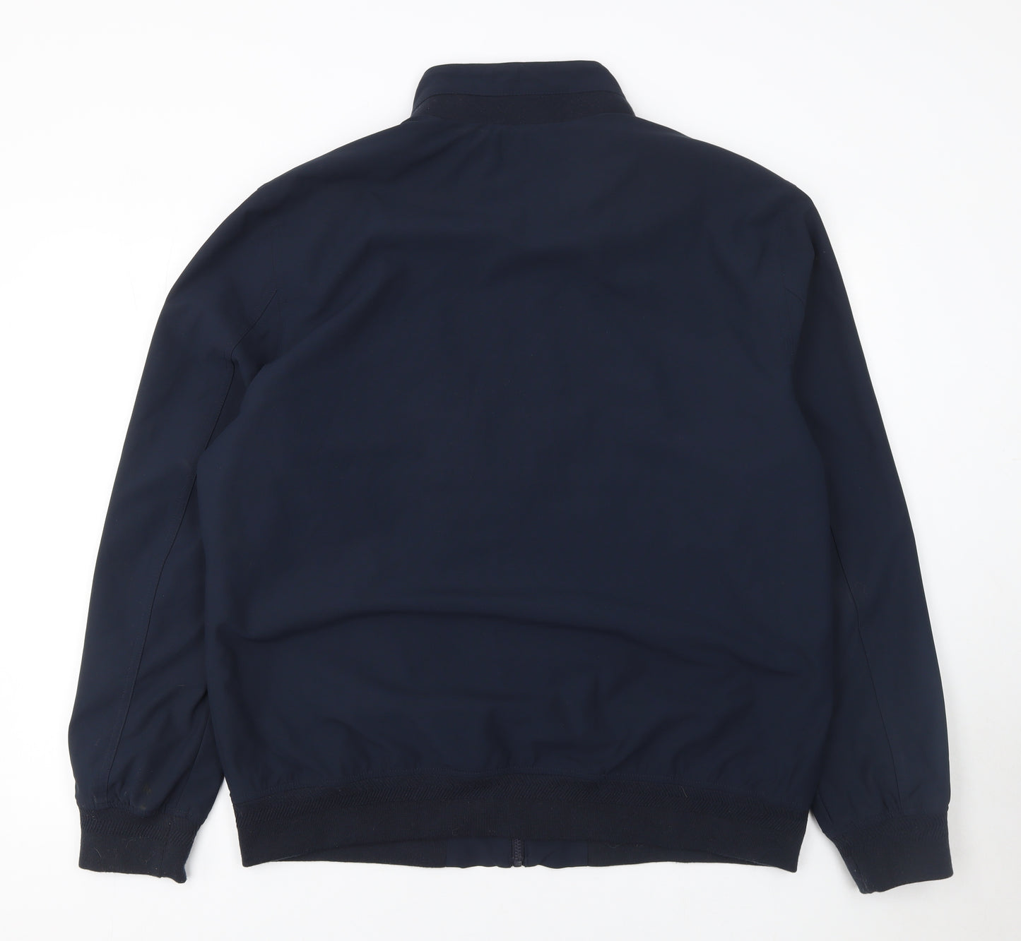 Dunnes Stores Men's Blue XL Basic Jacket Full Zip Classic Style