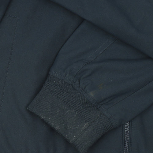 Dunnes Stores Men's Blue XL Basic Jacket Full Zip Classic Style