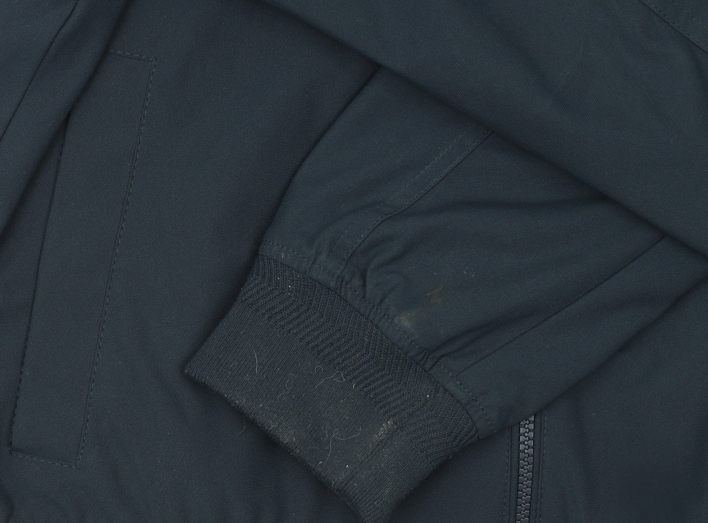 Dunnes Stores Men's Blue XL Basic Jacket Full Zip Classic Style