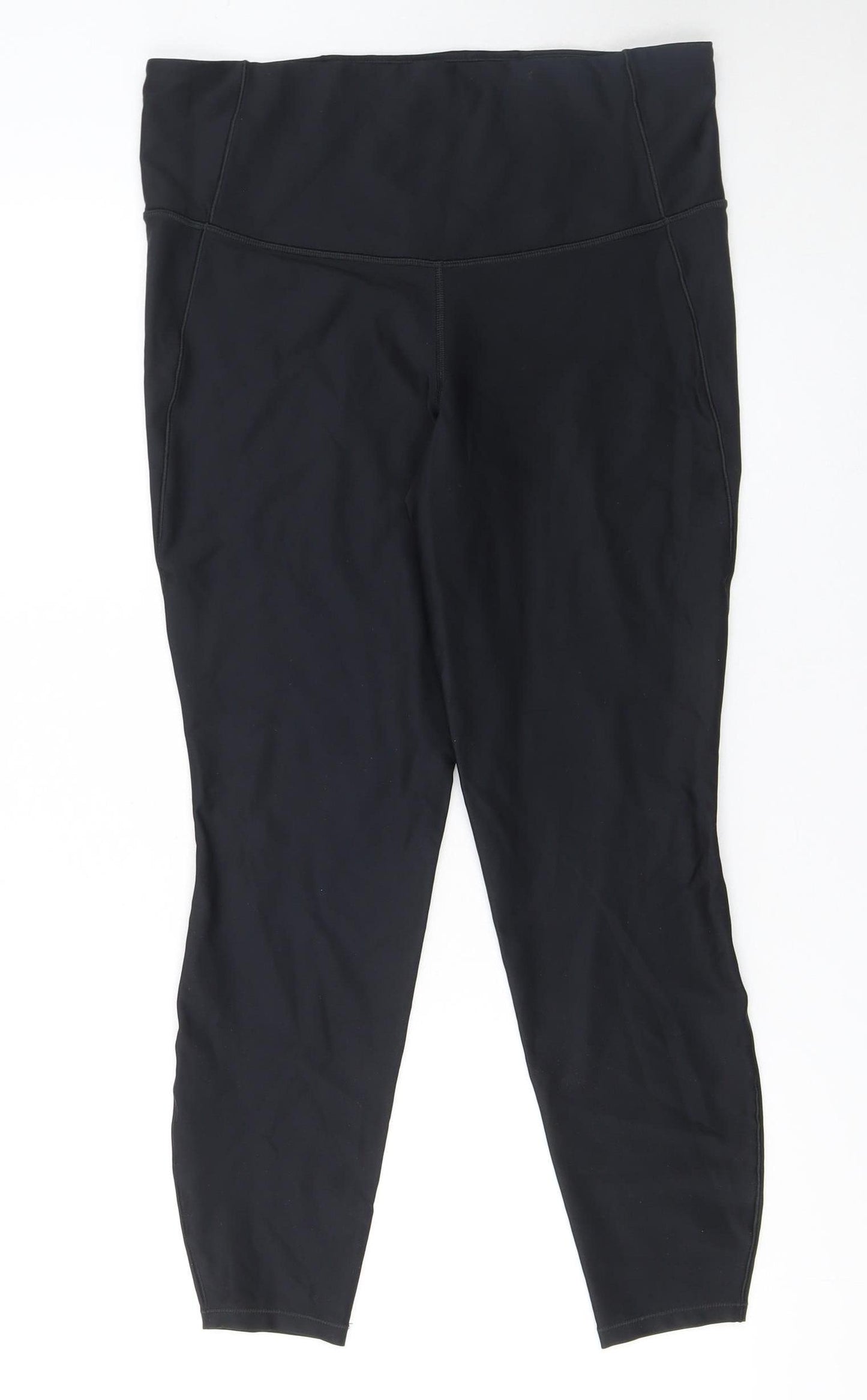 All in Motion Womens Black L Ankle Leggings Stretch Activewear