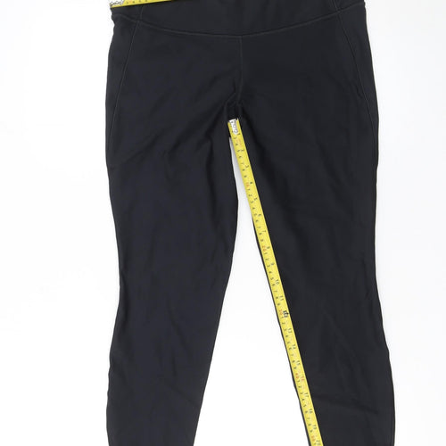 All in Motion Womens Black L Ankle Leggings Stretch Activewear