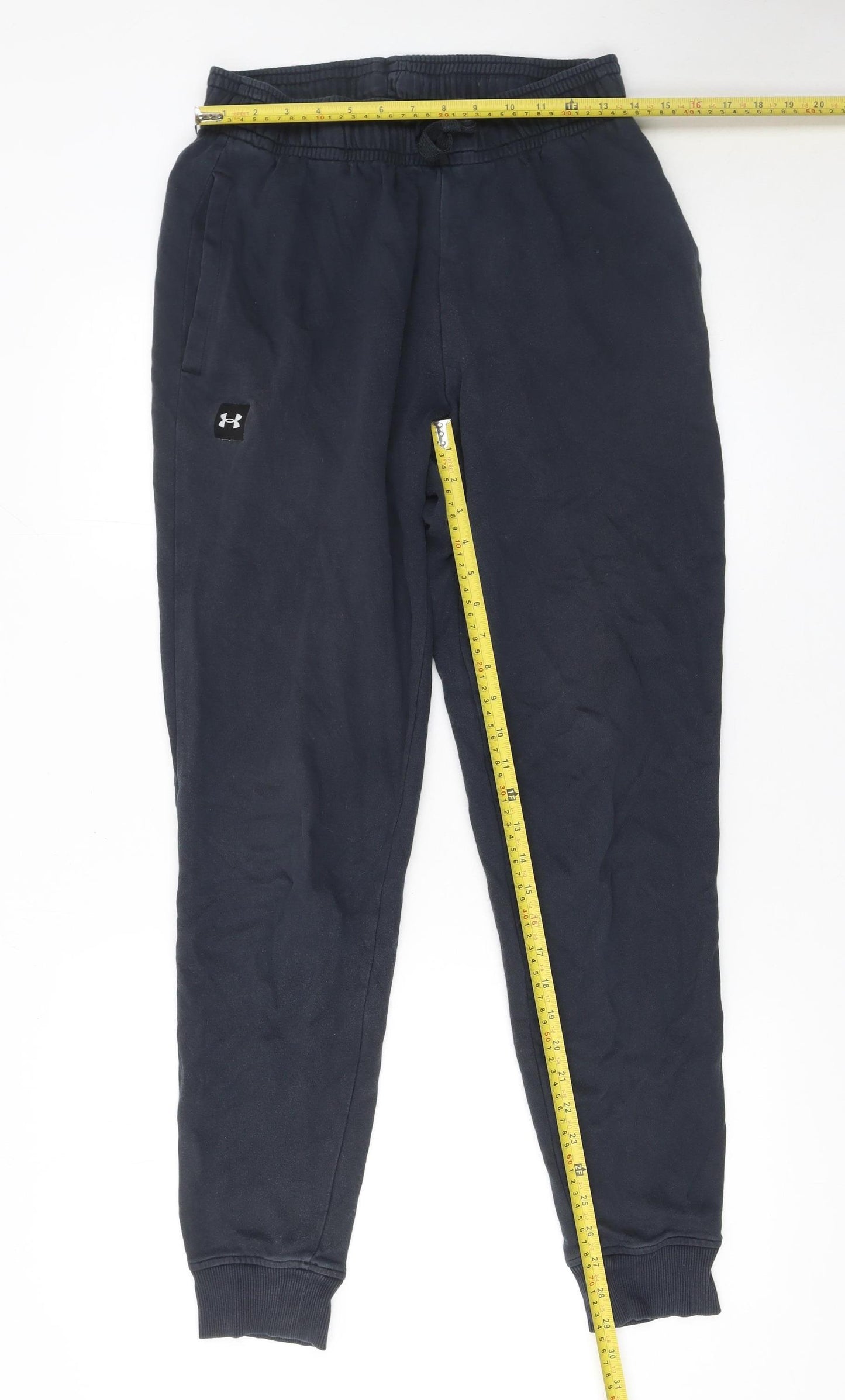 Under Armour Men's Black Fleece Jogger Trousers Size M