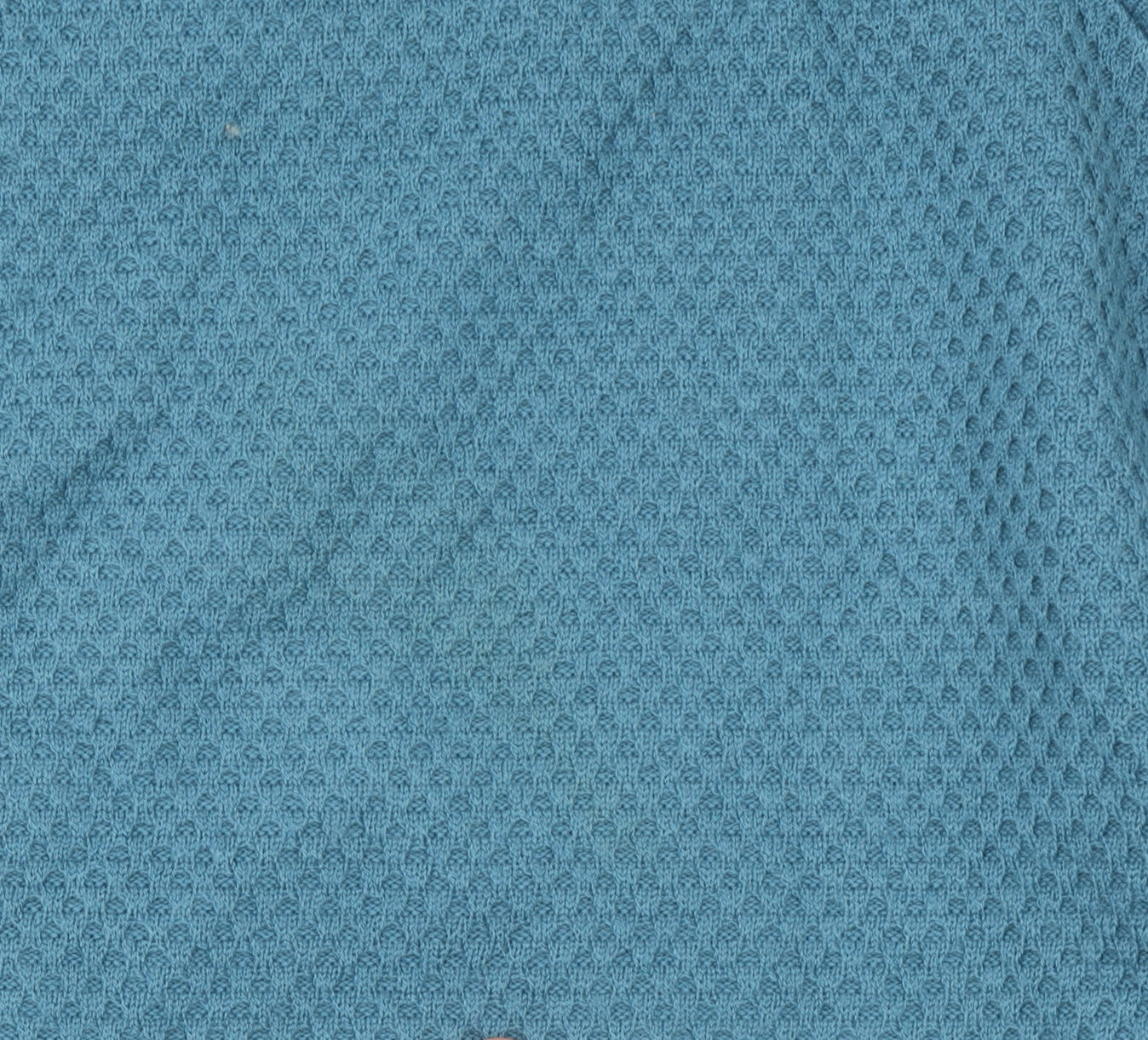 Ted Baker Men’s Blue Waffle Knit Crew Neck Jumper Size S