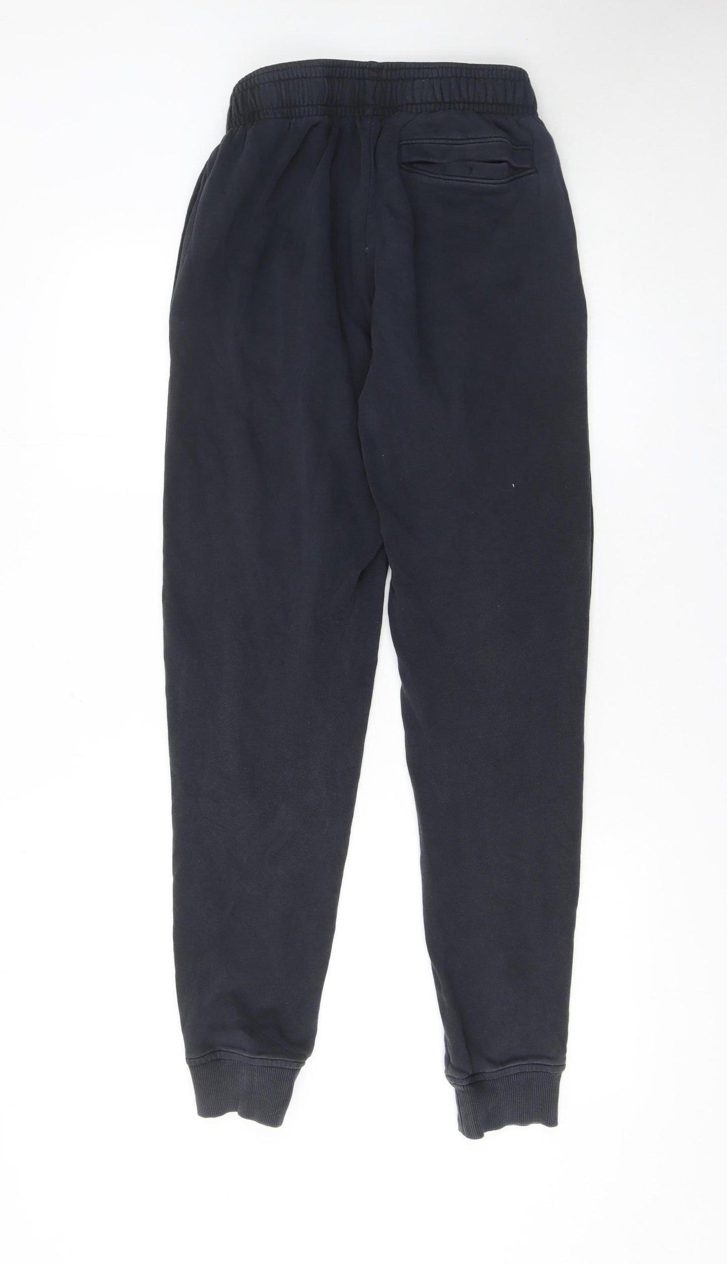 Under Armour Men's Black Jogger Trousers S Relaxed Fit Cotton Blend