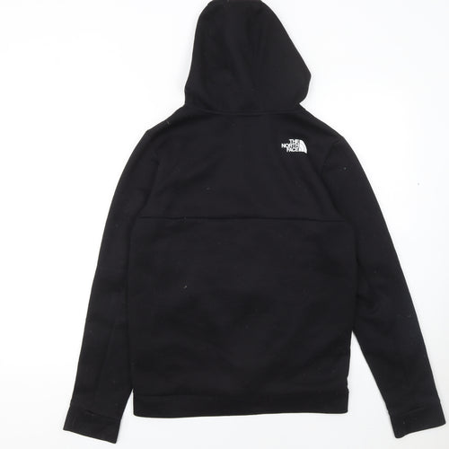 The North Face Boys Black Fleece Full Zip Hoodie Size 18 Plus
