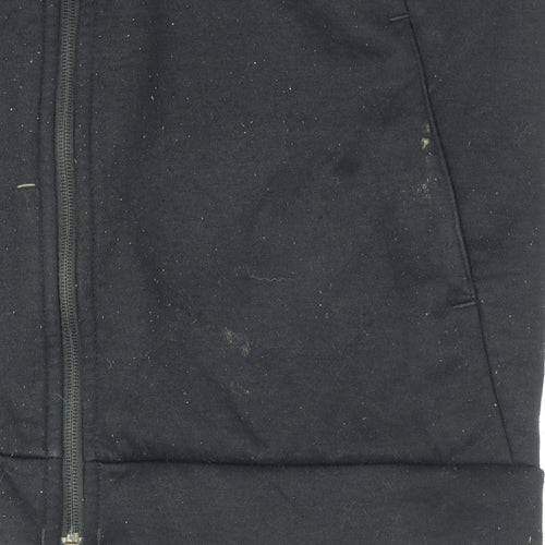 The North Face Boys Black Fleece Full Zip Hoodie Size 18 Plus