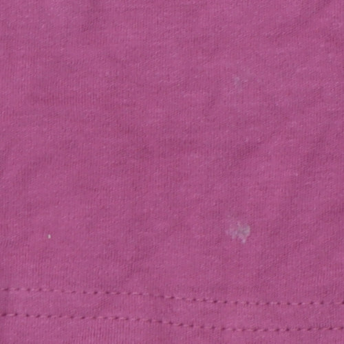 Kappa x Primark Womens Pink 2XS Cotton Crew Neck T-Shirt