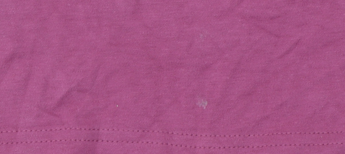 Kappa x Primark Womens Pink 2XS Cotton Crew Neck T-Shirt