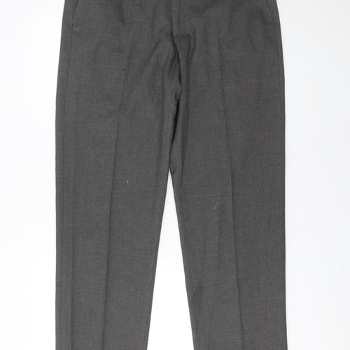 Dunnes Stores Men's Grey 34in Dress Pants Trousers Regular Fit
