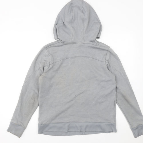 Under Armour Men's Grey Pullover Hoodie Size S Loose Fit Sportswear