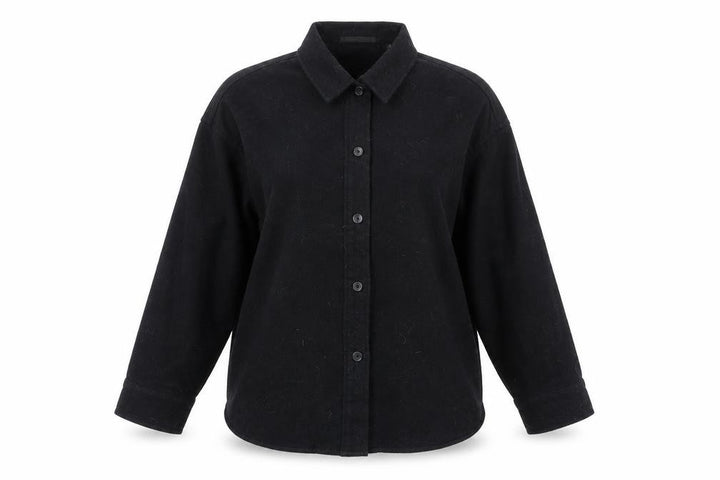 Uniqlo Women’s Black Long Sleeve Button-Up Shirt XS