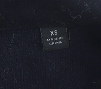 Uniqlo Women’s Black Long Sleeve Button-Up Shirt XS