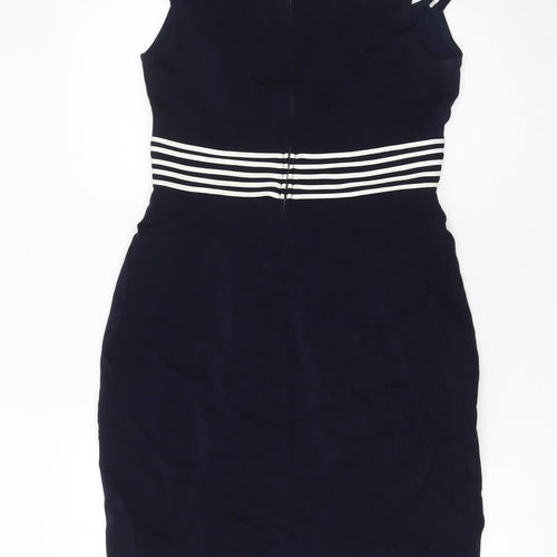 Tadashi Women’s Blue Off Shoulder Bodycon Dress XL Formal Occasion