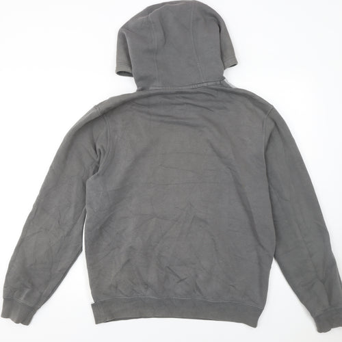 Nike Men’s Grey Pullover Hoodie Small Regular Fit Sportswear