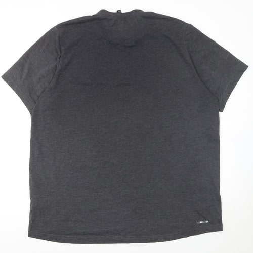 Adidas Men’s Grey 2XL Aeroready Primegreen Sports T-Shirt