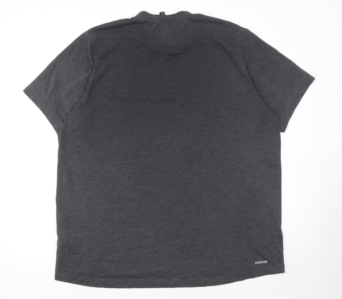 Adidas Men’s Grey 2XL Aeroready Primegreen Sports T-Shirt